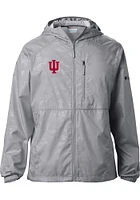 Columbia Indiana Hoosiers Mens Grey Camo Flash Forward Light Weight Jacket