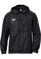 Columbia Oklahoma State Cowboys Mens Black Camo Flash Forward Light Weight Jacket