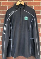 Columbia Northwest Missouri State Bearcats Mens Grey Shotgun Long Sleeve Qtr Zip Pullover