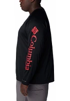 Columbia Ohio State Buckeyes Black Terminal Tackle Solid Long Sleeve T-Shirt