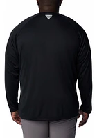 Columbia Ohio State Buckeyes Black Terminal Tackle Solid Long Sleeve T-Shirt