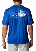 Columbia Kentucky Wildcats Blue Terminal Tackle Short Sleeve T Shirt