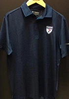Columbia Pennsylvania Quakers Mens Navy Blue Sunday Short Sleeve Polo