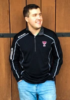 Columbia Texas Tech Red Raiders Mens Shotgun Long Sleeve Qtr Zip Pullover