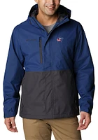 Columbia Columbus Blue Jackets Mens Navy Heat Seal Hikebound Light Weight Jacket