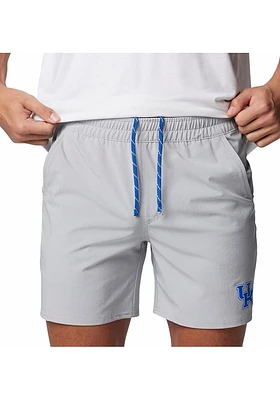 Columbia Kentucky Wildcats Mens Grey Terminal Roamer Shorts