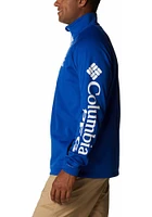 Columbia Kentucky Wildcats Mens Blue Terminal Tackle Long Sleeve 1/4 Zip Pullover