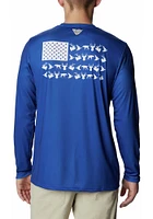 Columbia Kentucky Wildcats Blue PHG Terminal Flag Long Sleeve T-Shirt