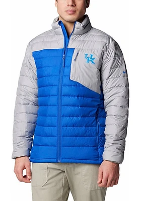 Columbia Kentucky Wildcats Mens Blue Double Blitz Heavyweight Jacket