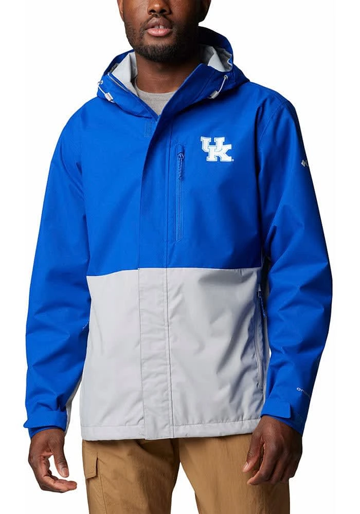 Columbia Kentucky Wildcats Mens Blue Field Bound Light Weight Jacket