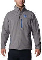 Columbia Kentucky Wildcats Mens Grey Ascender III Medium Weight Jacket