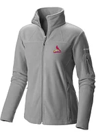 Columbia St Louis Cardinals Womens Grey Give and Go Light Weight Jacket