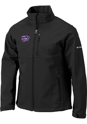 Mens K-State Wildcats Columbia Ascender Heavyweight Jacket - Black