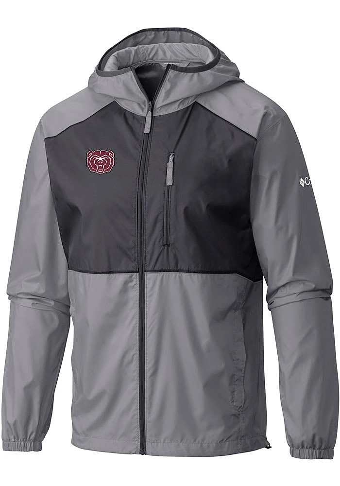 Columbia Missouri State Bears Mens Grey Flash Forward Light Weight Jacket