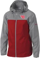 Columbia Dayton Flyers Mens Red Glennaker Lake II Light Weight Jacket