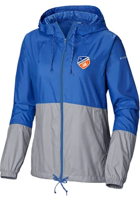 Columbia FC Cincinnati Womens Blue Flash Forward Light Weight Jacket