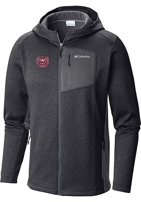 Columbia Missouri State Bears Mens Black Jackson Creek Long Sleeve Full Zip Jacket