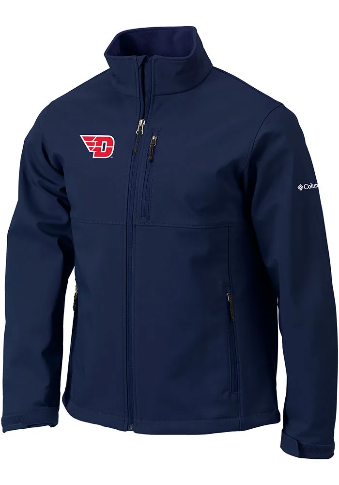 Columbia Dayton Flyers Mens Navy Blue Ascender Heavyweight Jacket