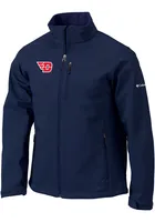 Columbia Dayton Flyers Mens Navy Blue Ascender Heavyweight Jacket