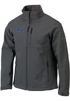 Mens Pitt Panthers Columbia Ascender Heavyweight Jacket - Charcoal