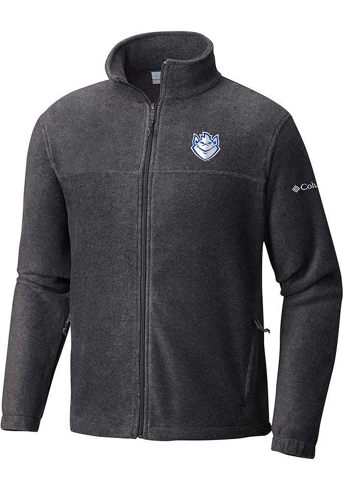 Columbia Saint Louis Billikens Mens Charcoal Flanker II Medium Weight Jacket