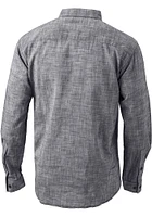 Columbia K-State Wildcats Mens Black Under Exposure Long Sleeve Dress Shirt