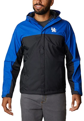 Columbia Kentucky Wildcats Mens Blue Glennaker Storm Light Weight Jacket