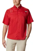 Columbia Ohio State Buckeyes Mens Tamiami Short Sleeve Dress Shirt