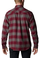 Columbia Texas A&M Aggies Mens Grey Flare Gun Flannel Long Sleeve Dress Shirt