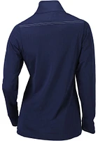 Columbia Kansas City Royals Womens Navy Blue Bay Qtr Zip Pullover