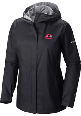 Columbia Cincinnati Reds Womens Black Arcadia Light Weight Jacket