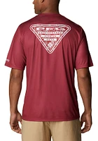 Columbia Oklahoma Sooners Crimson Terminal Tackle Short Sleeve T Shirt