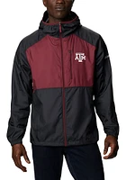 Columbia Texas A&M Aggies Mens Black Flash Forward Light Weight Jacket