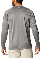 Columbia Texas A&M Aggies Charcoal Terminal Tackle Long Sleeve T-Shirt