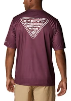 Columbia Texas A&M Aggies Maroon Logo Terminal Tackle Short Sleeve T Shirt