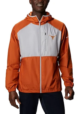 Columbia Texas Longhorns Mens Burnt Orange Flash Forward Light Weight Jacket
