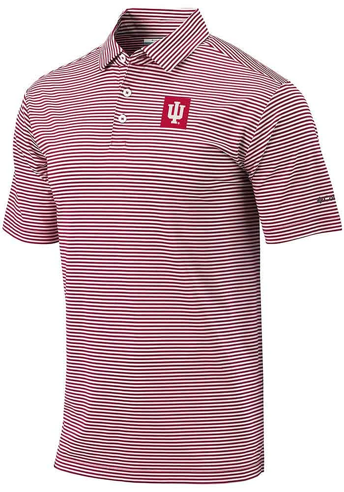Columbia Indiana Hoosiers Mens Club Invite Short Sleeve Polo