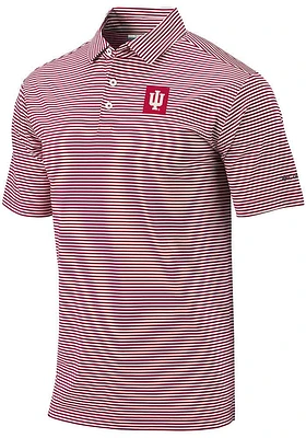 Columbia Indiana Hoosiers Mens Club Invite Short Sleeve Polo