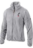 Columbia Cincinnati Bearcats Womens Grey Fireside Light Weight Jacket