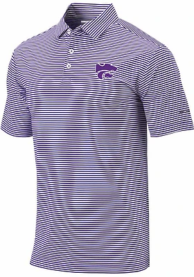 Columbia K-State Wildcats Mens Club Invite Short Sleeve Polo