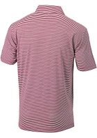 Columbia Arkansas Razorbacks Mens Red Invite Short Sleeve Polo