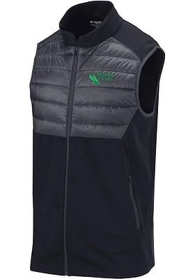 Columbia North Texas Mean Green Mens Black the Element Sleeveless Jacket