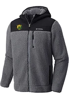 Mens Baylor Bears Columbia Moutainside Heavyweight Jacket - Charcoal