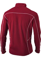 Columbia IUPUI Jaguars Mens Crimson Shotgun Long Sleeve Qtr Zip Pullover