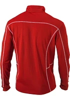 Columbia Saginaw Valley State Cardinals Mens Shotgun Long Sleeve Qtr Zip Pullover
