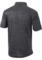 Columbia Oklahoma State Cowboys Mens Black Set Short Sleeve Polo