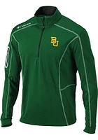 Columbia Baylor Bears Mens Shotgun Long Sleeve Qtr Zip Pullover