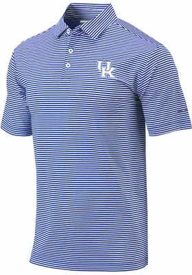 Columbia Kentucky Wildcats Mens Club Invite Short Sleeve Polo