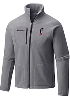 Columbia Cincinnati Bearcats Mens Fast Trek II Fleece Medium Weight Jacket