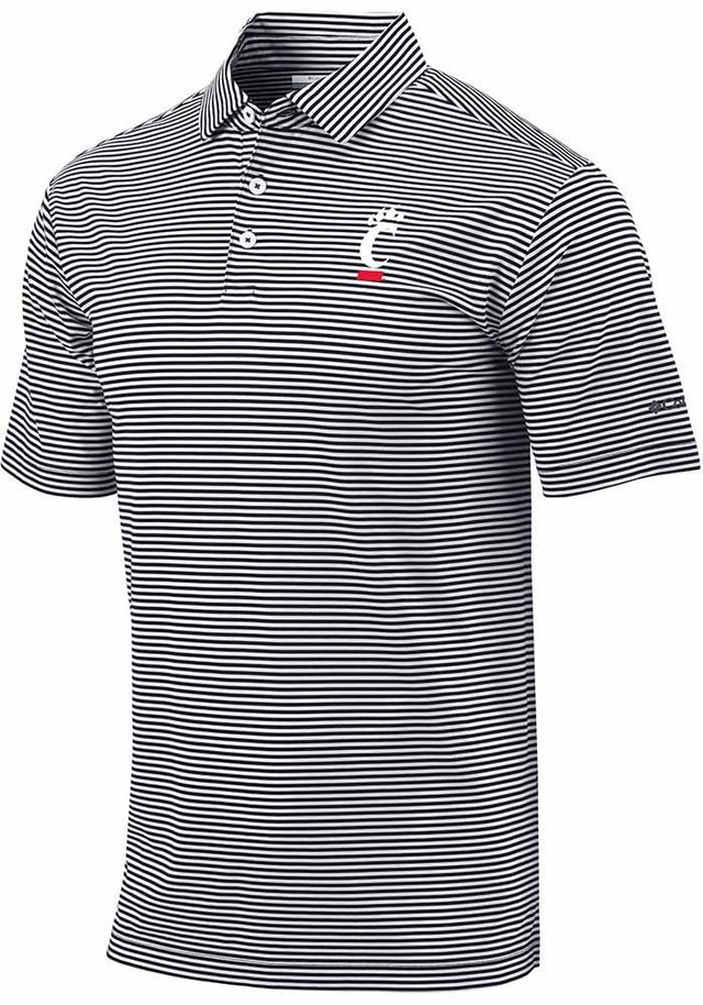 Columbia Cincinnati Bearcats Mens Club Invite Short Sleeve Polo